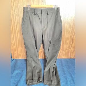Banana Republic- Black tapered cargo pant